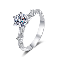 Moissanite Engagement Ring; Statement Ring - RM039