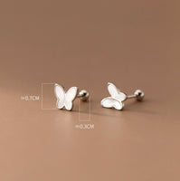 Shell Butterfly Stud Earrings - ESB017