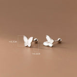 Shell Butterfly Stud Earrings - ESB017