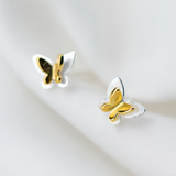 Butterflies Stud Earrings-SS027