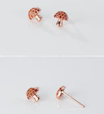 Mushroom Studs Earrings - SS059