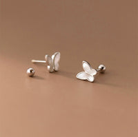 Shell Butterfly Stud Earrings - ESB017