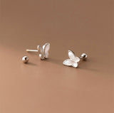 Shell Butterfly Stud Earrings - ESB017