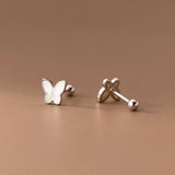 Shell Butterfly Stud Earrings - ESB017