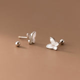 Shell Butterfly Stud Earrings - ESB017