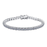 Luxury Moissanite Bracelets; Wedding Jewelry; Moissanite Bride Bracelet-BM006