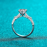 Moissanite Engagement Ring; Statement Ring - RM039