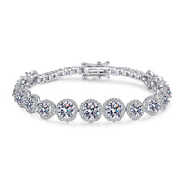 Luxury Moissanite Tennis Bracelets digital