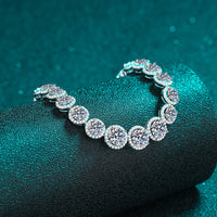 Luxury Moissanite Tennis Bracelets 18K