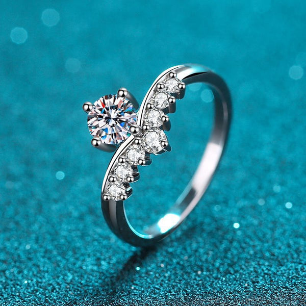 engagement ring for women front stand