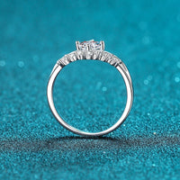 engagement ring for women side view