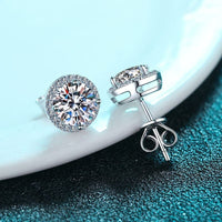 Moissanite Diamonds Studs Earrings - EM027