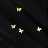 Butterfly Studs Earrings, Miniature Studs Earrings