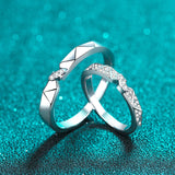 Wedding band Ring; Braid Groom Ring Set;-RM030